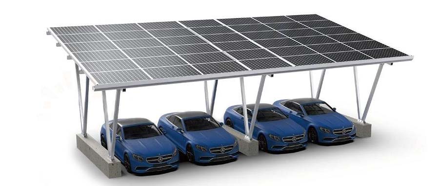 Low-Cost Residential Solar Carport Installation