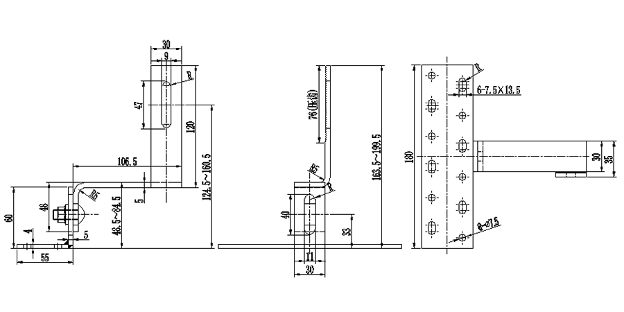 adjustable roof hook