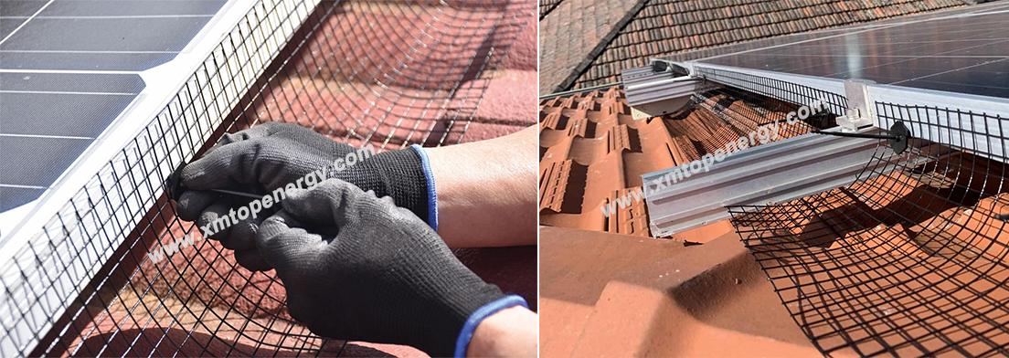 PVC-Coated Steel Mesh for solar
