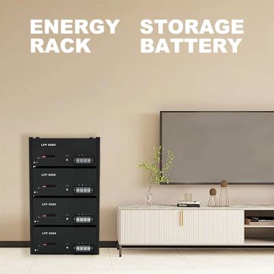 Rack per batterie al litio Lifepo4 da 48 V 50 Ah per sistema solare ibrido Off Grid
        