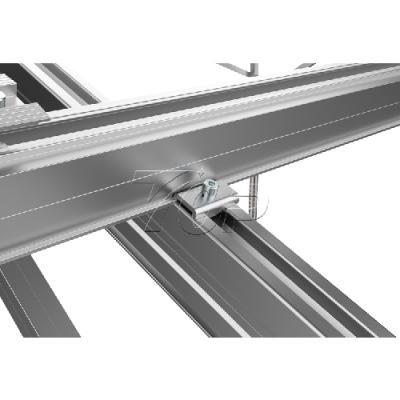 Sistema di scaffalature solari per montaggio a terra in alluminio TOP N TYPE GROUND