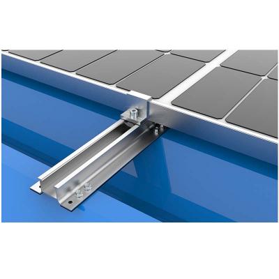 mini rail for solar panels