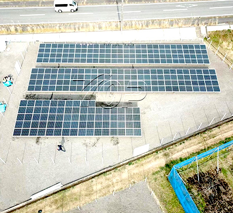 Soluzione per sistema di montaggio a terra fotovoltaico da 224 KW