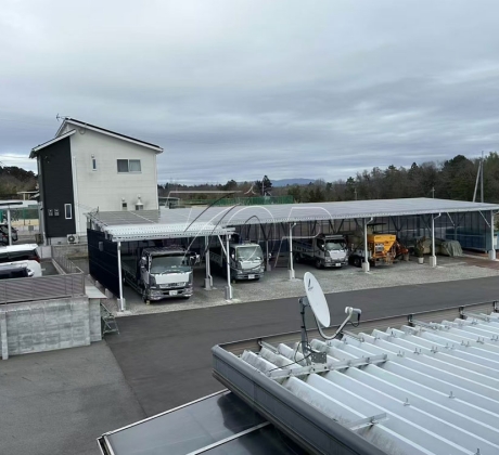 Posto auto coperto solare BIPV resistente all'acqua