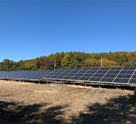 Soluzione per montaggio a terra da 110 KW