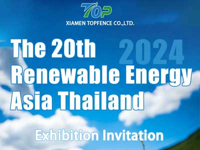 Potenziare il futuro: TOPFENCE è presente alla 20a edizione della mostra Renewable Energy Asia Tailandia